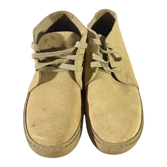 Crocs Hi Cruiser Men’s Chukka Brown Tan Suede Boots Size 9 Lace Up - Picture 3 of 8